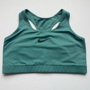 Nike Dri-Fit Blue/Green Racerback Sports Bra - size 1X